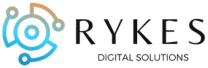 Rykes digital solution black font 208 x 68